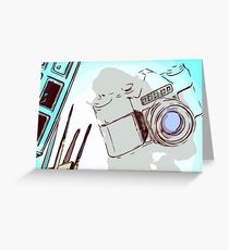 Camera Greeting Card
