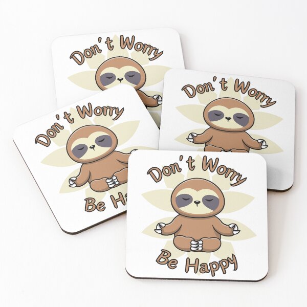 Item preview, Don't Worry, Be Happy designed and sold by combatcookie.