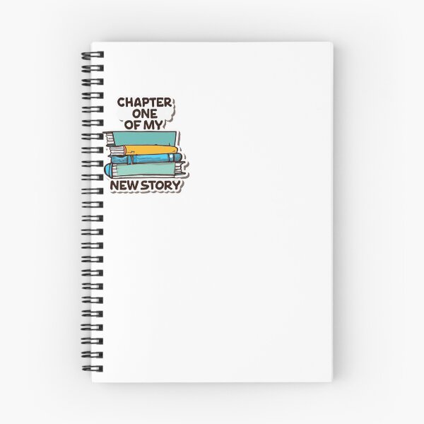 Item preview, Chapter One of My New Story - Inspirational Book Stack designed and sold by NiftyWrx.