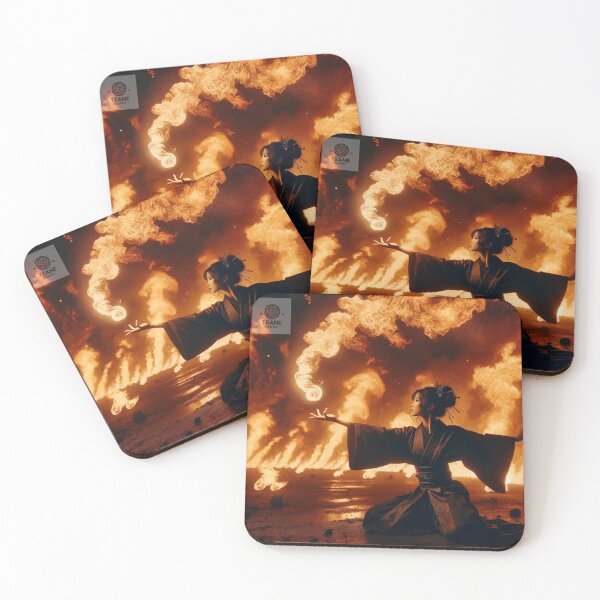 Item preview, Flames of Fury Unleashing the Fire Bender's Might designed and sold by Te-Ane.