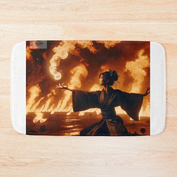 Item preview, Flames of Fury Unleashing the Fire Bender's Might designed and sold by Te-Ane.