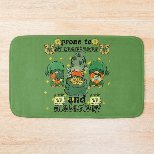 Item preview, Prone To Shenanigans And Malarkey - Funny St Patrick Day For Woman And Man designed and sold by Raccoon's World.