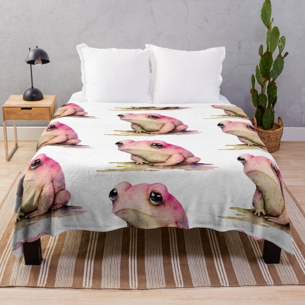 Item preview, Pink frog cutout, Matsumoto inspired, unimpressed girl frog designed and sold by EmeraldeaArt.