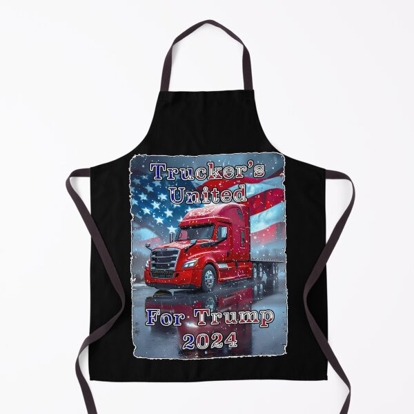 Item preview, Truckers United for Trump 2024 designed and sold by Rickie Pauley.