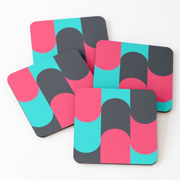 Item preview, Modern Abstract Minimalist Geometric Pattern in Vivid Colors designed and sold by Deutschic.
