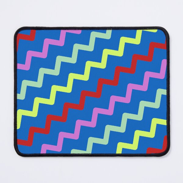 Item preview, Multicolor Diagonal Jagged Wave Lines Chevron Limitless Seams designed and sold by Alchemy-A-La-G.