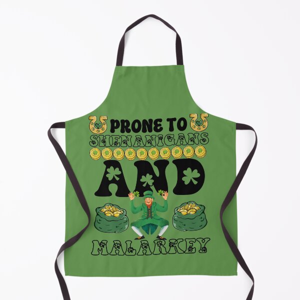 Item preview, Prone To Shenanigans And Malarkey - Funny St Patrick Day For Woman And Man designed and sold by Raccoon's World.