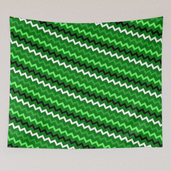 Item preview, Multicolor Diagonal Jagged Wave Lines Chevron Limitless Seams designed and sold by Alchemy-A-La-G.
