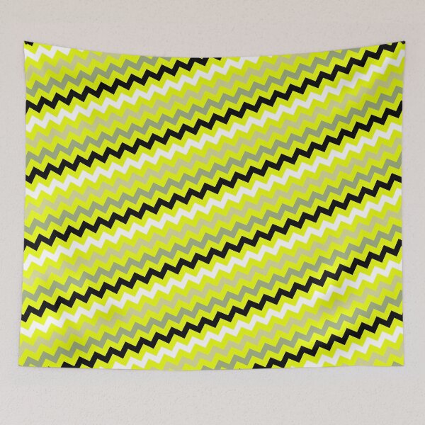 Item preview, Multicolor Diagonal Jagged Wave Lines Chevron Limitless Seams designed and sold by Alchemy-A-La-G.