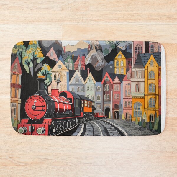 Item preview, Railway Town designed and sold by Pedra Panda.