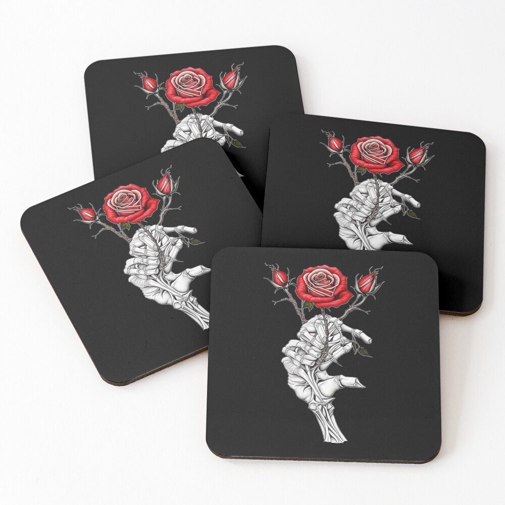 Aperçu de l'œuvre Dessous de verre (lot de 4) créée et vendue par PugD.