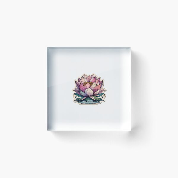 Item preview, Blooming Lotus - Symbol of Rebirth and Purity designed and sold by NiftyWrx.