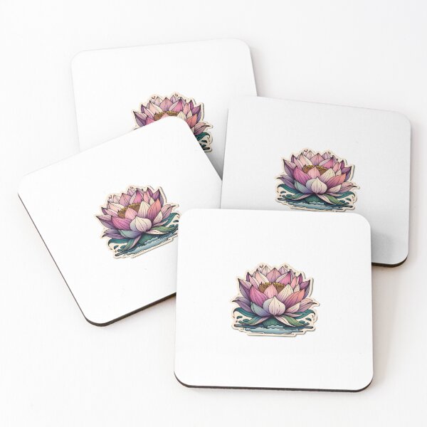 Item preview, Blooming Lotus - Symbol of Rebirth and Purity designed and sold by NiftyWrx.