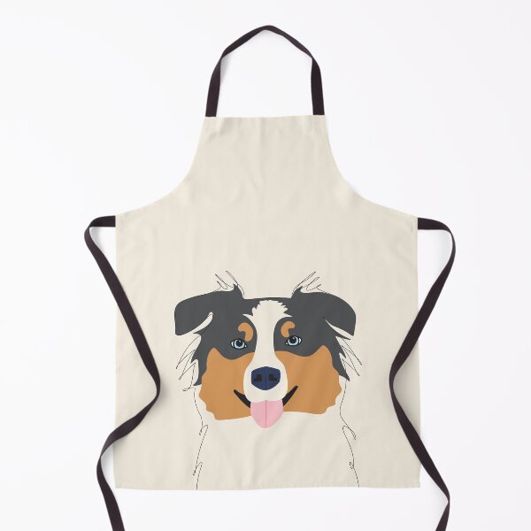Item preview, Australian Shepherd Dog Portrait designed and sold by StudioShel.
