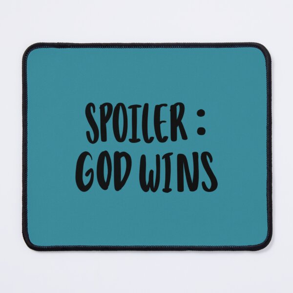 Item preview, Spoiler: God Wins designed and sold by madebyhandesign.
