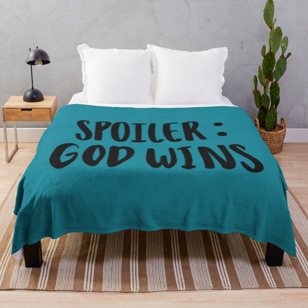 Item preview, Spoiler: God Wins designed and sold by madebyhandesign.