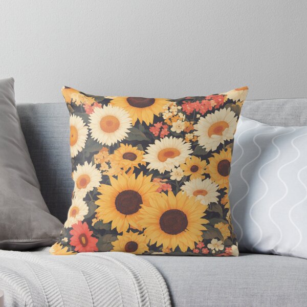 Item preview, Sunflower Flower Pattern designed and sold by NAREUCO.