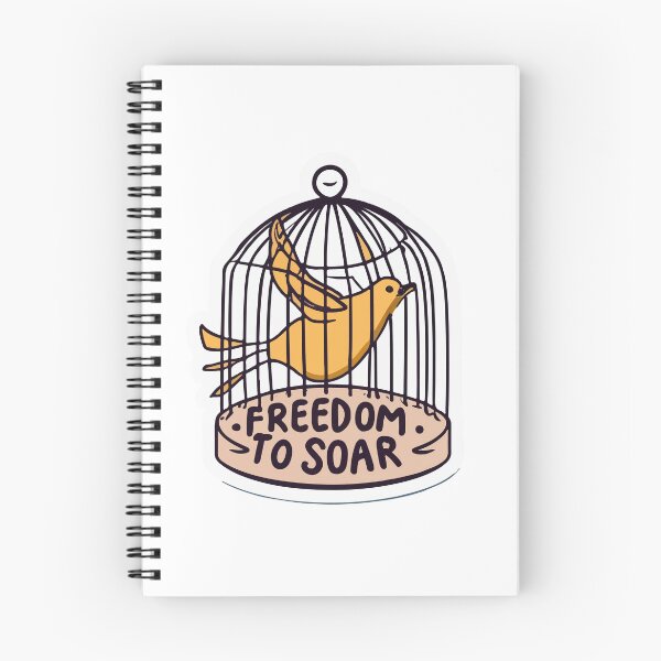 Item preview, Freedom to Soar - Minimalist Bird Escape Design designed and sold by NiftyWrx.
