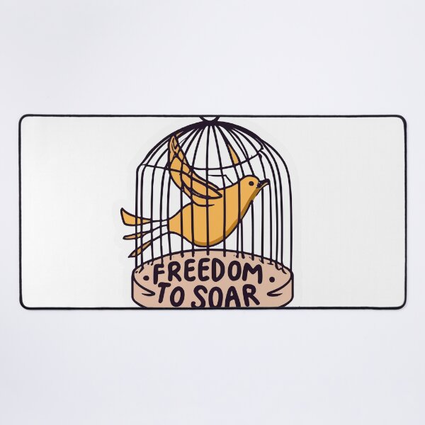 Item preview, Freedom to Soar - Minimalist Bird Escape Design designed and sold by NiftyWrx.