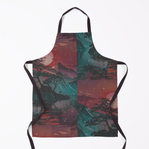 Item preview, Dark Island Sunset Landscape designed and sold by KAEbrand.