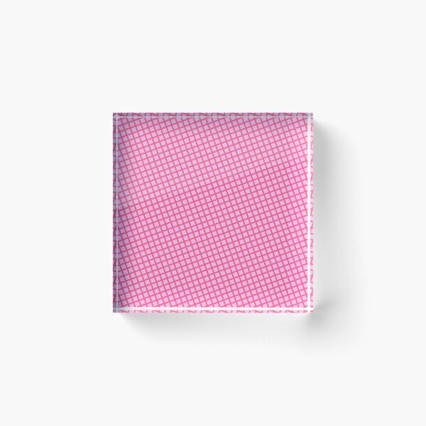 Item preview, Pink Square Cross Section Hash Lines Limitless Seams designed and sold by Alchemy-A-La-G.