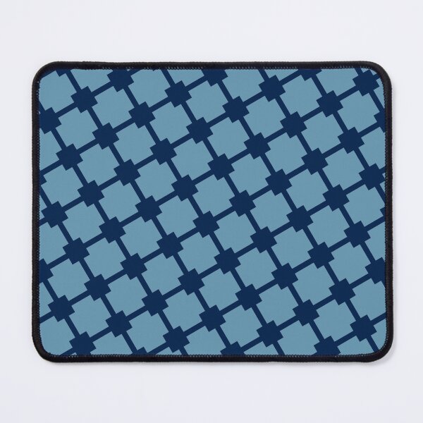 Item preview, Blues Square Cross Section Hash Lines Limitless Seams designed and sold by Alchemy-A-La-G.