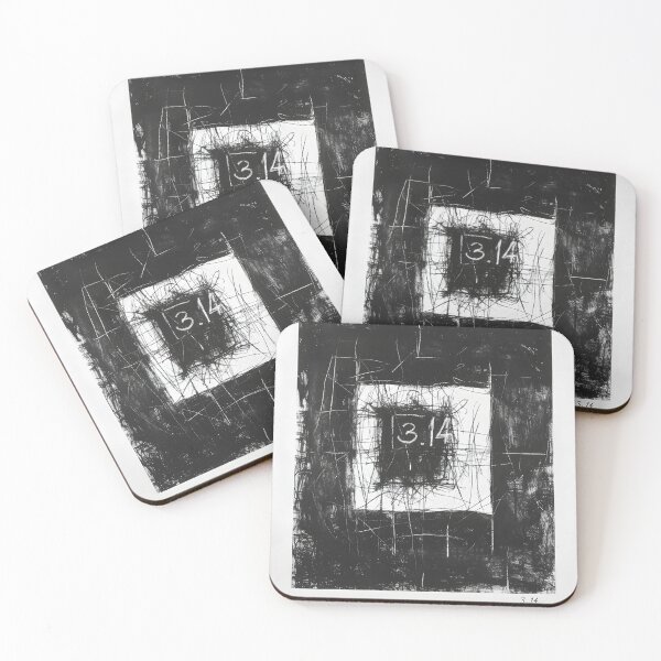 Item preview, Avant-Garde Elegance- Black Pencil and Paper Pi Symbol Drawing for a Sophisticated Pi Day designed and sold by OlfactoART Studio.