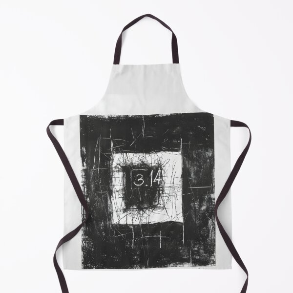 Item preview, Avant-Garde Elegance- Black Pencil and Paper Pi Symbol Drawing for a Sophisticated Pi Day designed and sold by OlfactoART Studio.