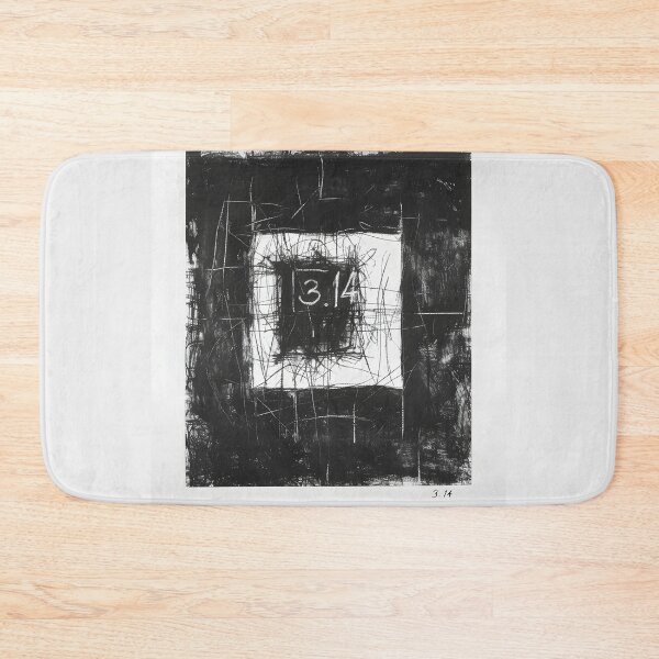 Item preview, Avant-Garde Elegance- Black Pencil and Paper Pi Symbol Drawing for a Sophisticated Pi Day designed and sold by OlfactoART Studio.