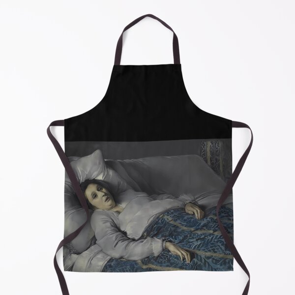 Item preview, Young woman on her deathbed - famous meme, painted by Anonymous Flemish master designed and sold by EmeraldeaArt.