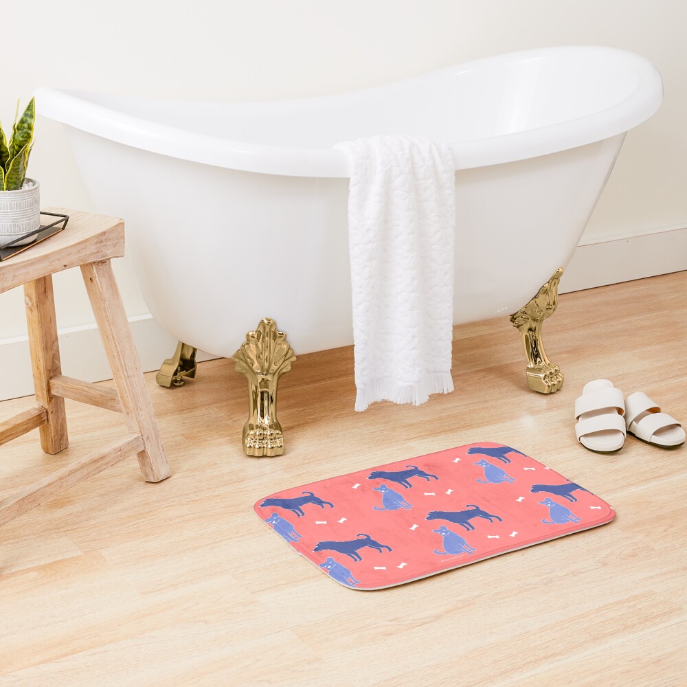 Item preview, Bath Mat designed and sold by HighTimeForPie.