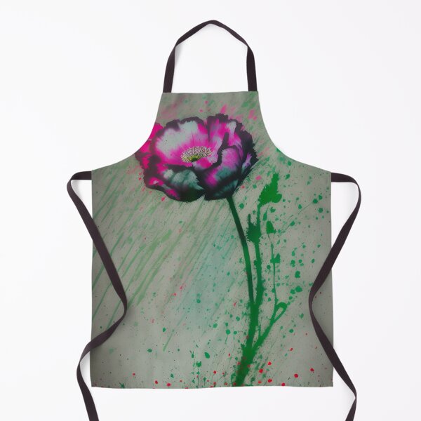 Item preview, Splattered poppy designed and sold by Glenbobagins.
