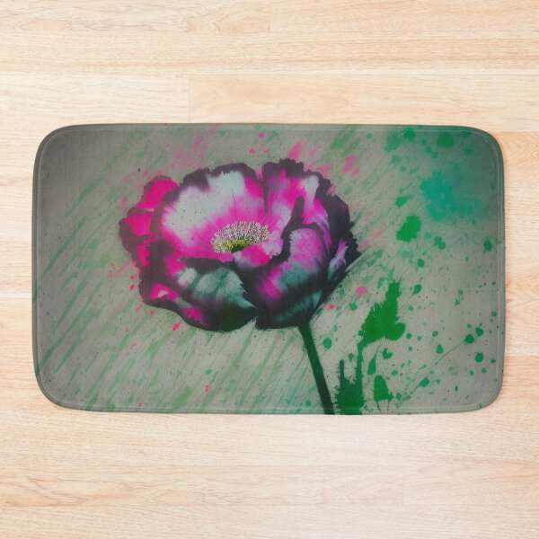 Item preview, Splattered poppy designed and sold by Glenbobagins.