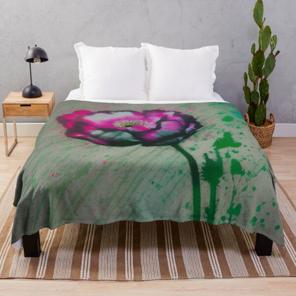 Item preview, Splattered poppy designed and sold by Glenbobagins.