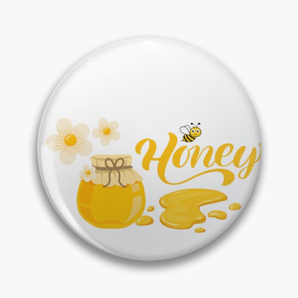 Item preview, Honey, flowers and bees designed and sold by Heatheraelawson.