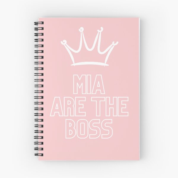 Item preview, Mia are the boss designed and sold by NovaMode.