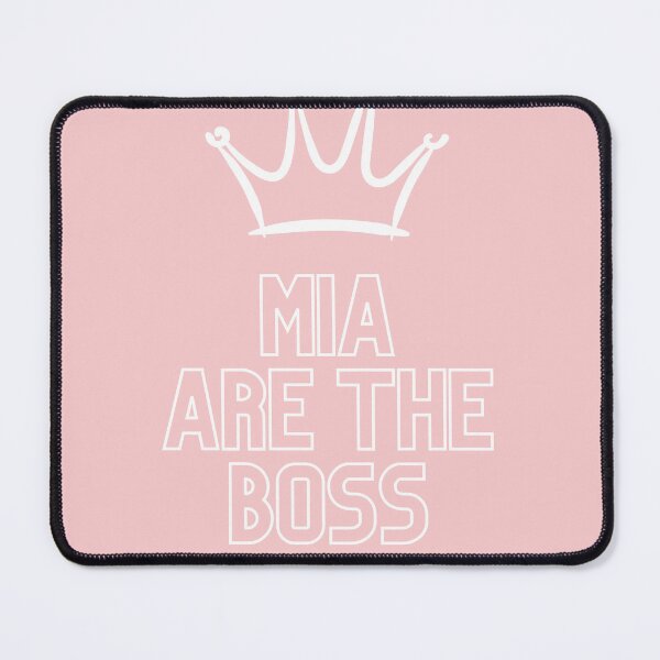 Item preview, Mia are the boss designed and sold by NovaMode.