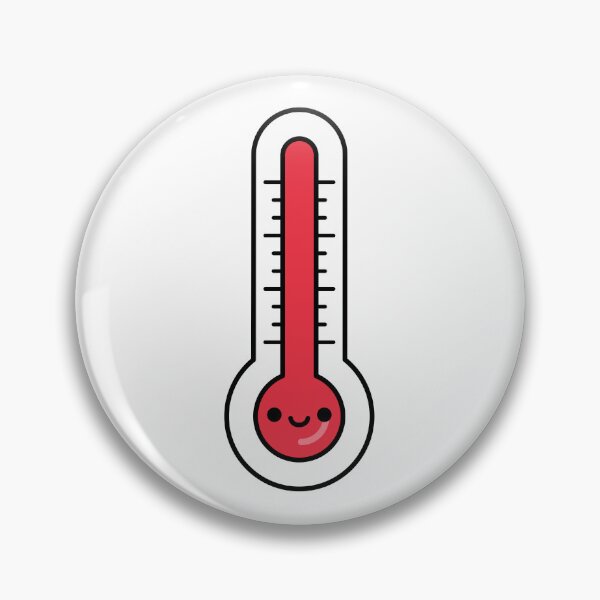 Item preview, Thermometer designed and sold by SideQuestDoodles.