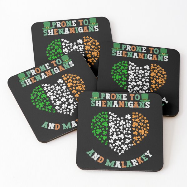 Item preview, Shenanigans And Malarkey - Funny Vintage St Patrick Day designed and sold by Raccoon's World.