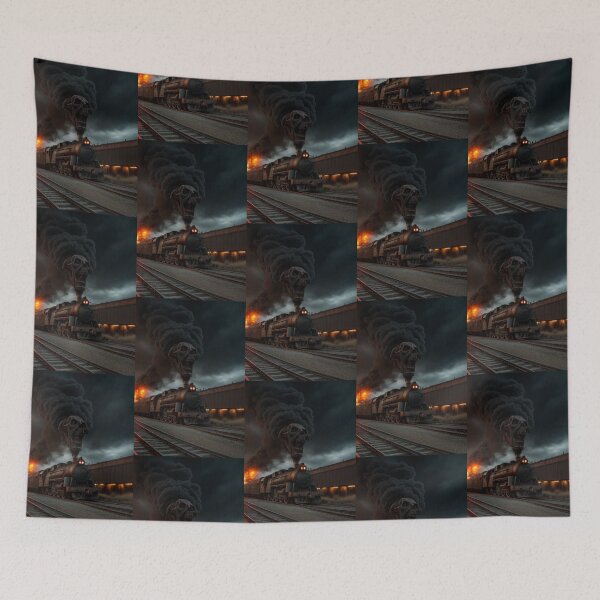 Item preview, The Haunted Train : An Ominous Dark Place designed and sold by TheDarkWardrobe.
