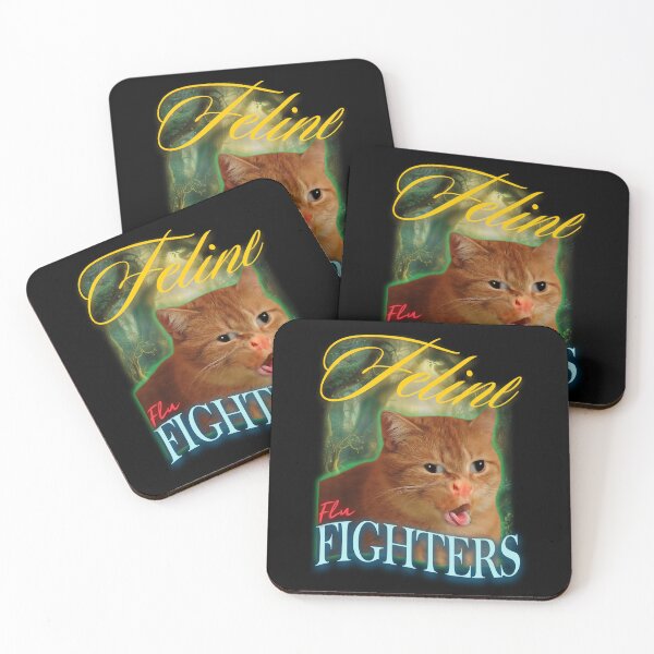 Item preview, Cat Coughing Meme | Feline Flu Fighters | Funny designed and sold by ZenReiArt.
