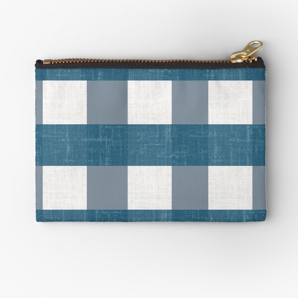 Item preview, Teal checkered pattern Comforter by Belle Treasure Chest designed and sold by Luetta  Stuger- Fleming.