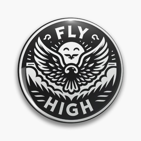Item preview, Fly High Airplane Patch designed and sold by Pranko.