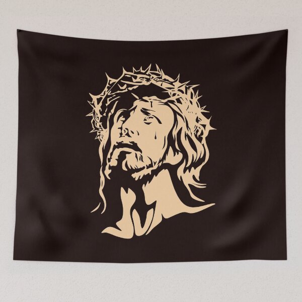 Item preview, Jesus crown of thorns graphic designed and sold by theL3Studio.