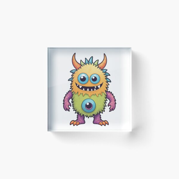Item preview, Monster 3 designed and sold by pAInted-by-Matt.
