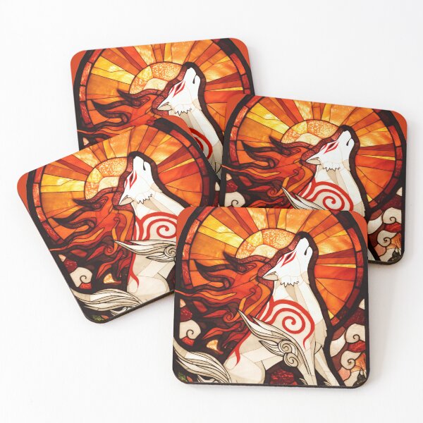 Item preview, Stained Glass Amaterasu designed and sold by SchellStation.