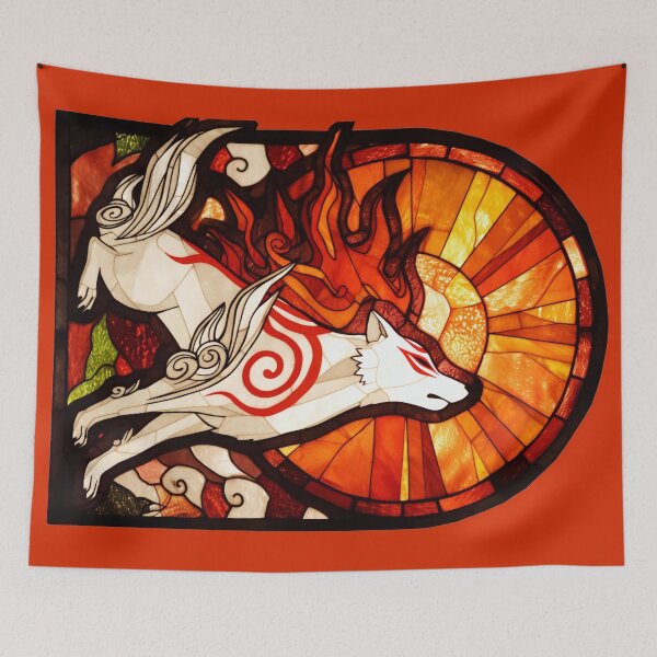 Item preview, Stained Glass Amaterasu designed and sold by SchellStation.
