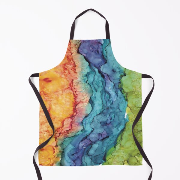 Item preview, Hawaii Sky Ablaze Alcohol Ink Painting by Debz designed and sold by Debra Zeleznik.
