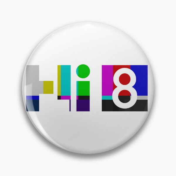 Item preview, Vintage Hi8 Format in Color Bars designed and sold by stevespencetv.