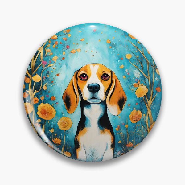 Item preview, A beagle dog in a mysterious forest. designed and sold by Natalia-Vlad.